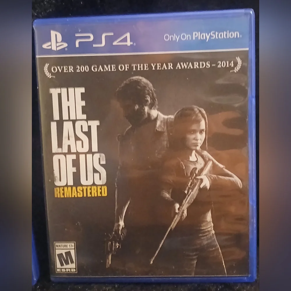 4 Disc Game Lot Sony PS4 Game Collection - Blue and Red Cases